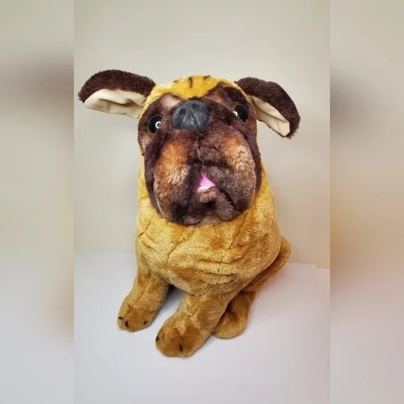 Melissa and Doug Plush Pug Dog Large Stuffed Animals